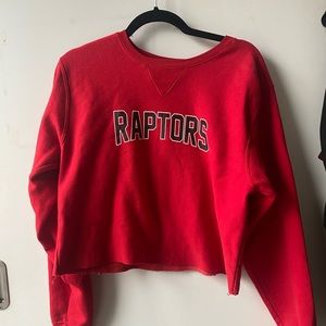 Peace Collective Toronto Raptors Cropped Sweater
